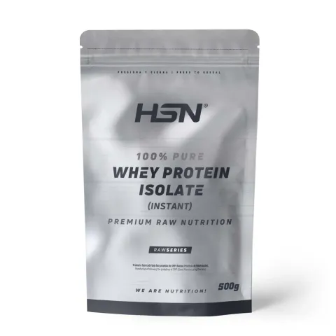 Paquete de 500g de 100% Whey protein isolate de HSN